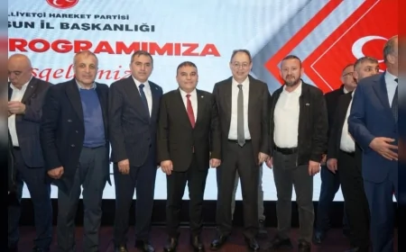 MHP Samsun İl Başkanı Burhan Mucur: “Yeni İl Başkanlığı Hizmet Binamızı 19 Mayıs’ta Açacağız”