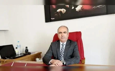 Ergani İlçe Milli Eğitim Müdürlüğü görevine deneyimli eğitimci Behçet Tekdemir atandı