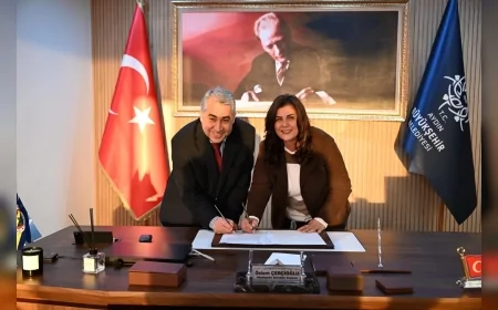 Üniversite–yerel yönetim iş birliğinin geliştirilmesine yönelik  protokol yapıldı.