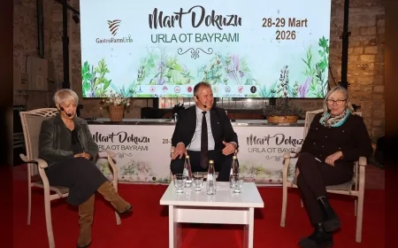 Mart Dokuzu Urla Ot Bayramı ziyaretçilerini ağırlamaya başladı.