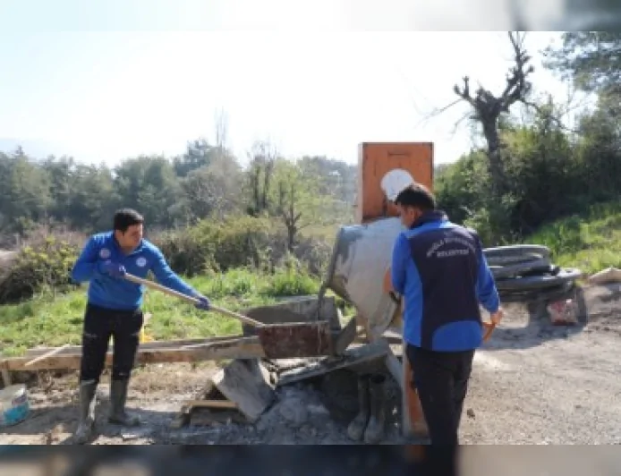 Sulama sisteminde kapasite arttırıldı.