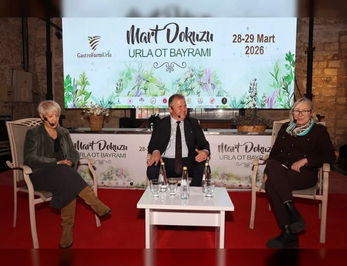 Mart Dokuzu Urla Ot Bayramı ziyaretçilerini ağırlamaya başladı.