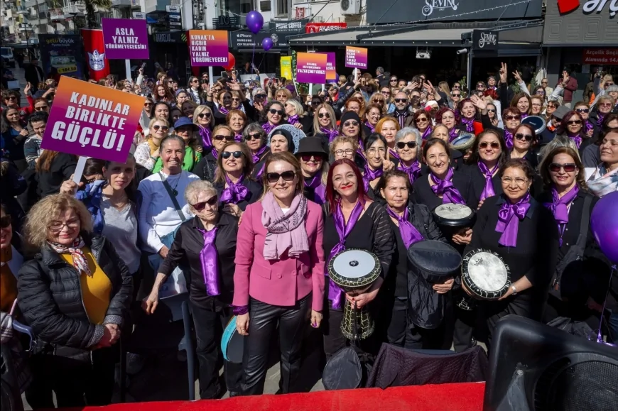 Konak Belediye Başkanı Nilüfer Çınarlı Mutlu: “Konak’ta 8 Mart’ı sanatla, üretimle ve dayanışmayla karşılıyoruz”