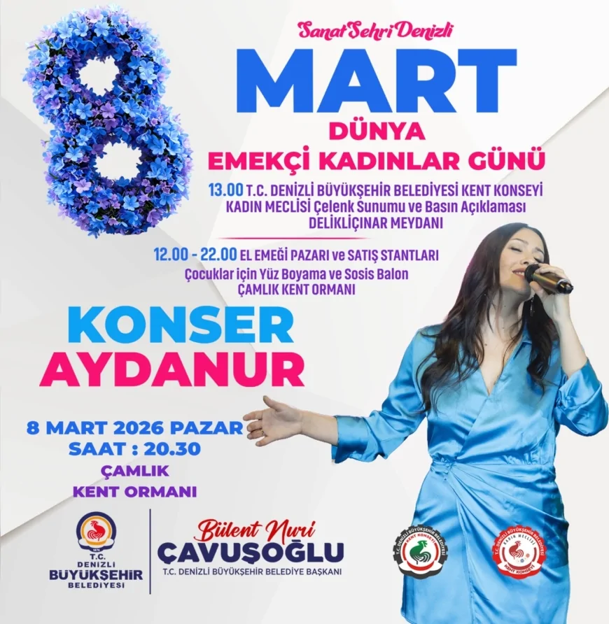 8 Mart Pazar günü saat 13.00’te Delikliçınar Meydanı’nda Kent Konseyi Kadın Meclisi tarafından çelenk sunumu gerçekleştirileceği açıklandı.