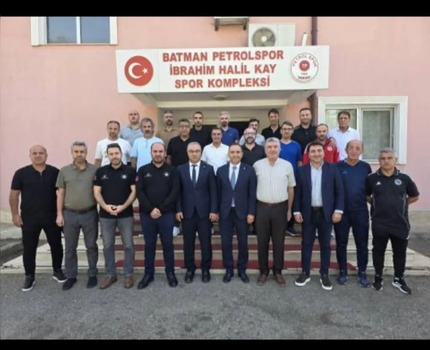 TFF Diyarbakır Bölge Müdürü Serkan Bayhan Bölge Futbolu ile Federasyon Arasında Köprü Kuruyor