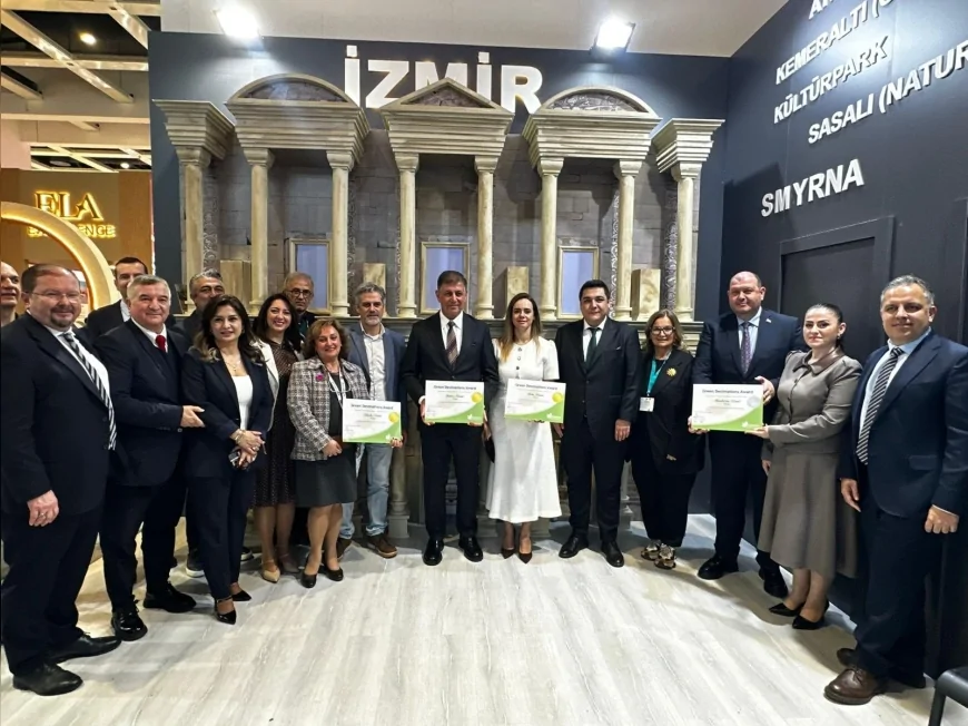 İzmir sürdürülebilir turizmde uluslararası başarıya imza attı, ITB Berlin’den 4 sertifika ve 1 ödülle döndü