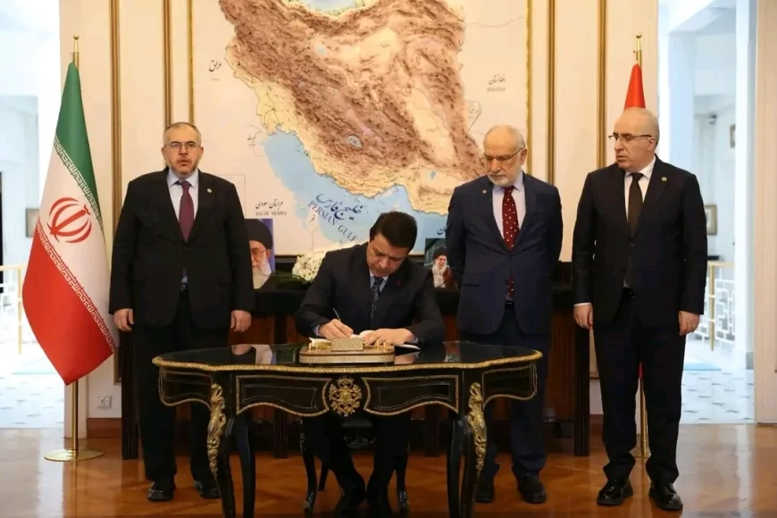 Saadet Partisi Samsun Milletvekili Mehmet Karaman İran Ankara Büyükelçiliği’ni ziyaret ederek taziyelerini iletti