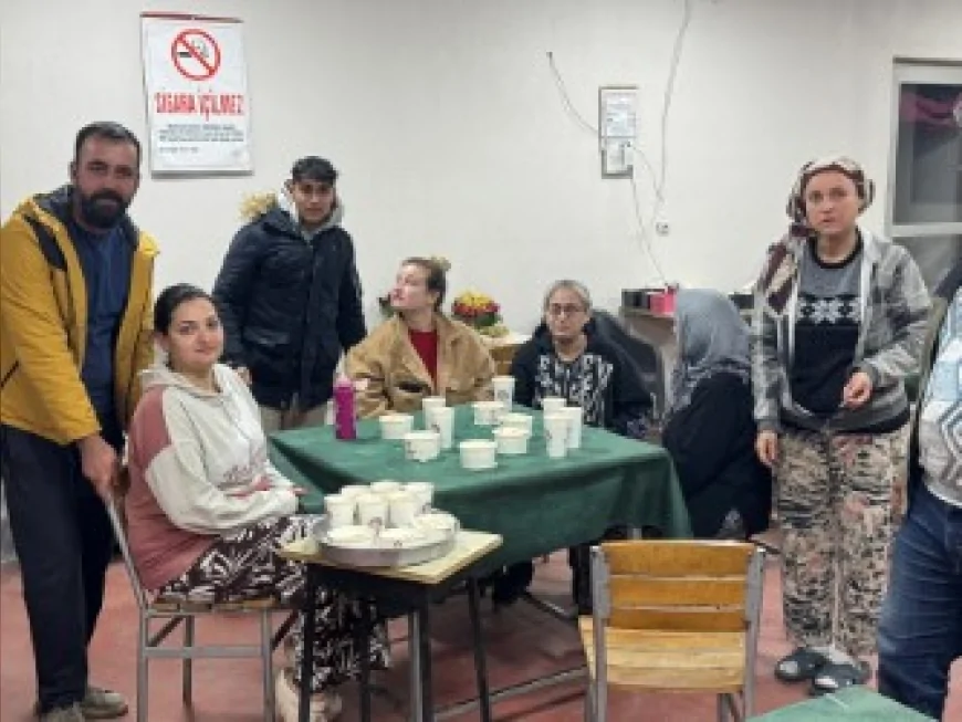 Bölgede gerekli kontrollerin sürdüğünü belirten Çavuşoğlu, “Tüm hemşehrilerimize geçmiş olsun dileklerimizi iletiyoruz.