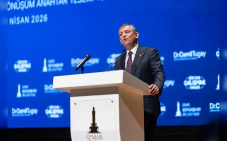 CHP Genel Başkanı Özgür Özel İzmir’de toplu açılış töreninde “İyi ki İzmir var, Türkiye daha güzel günler görecek” dedi