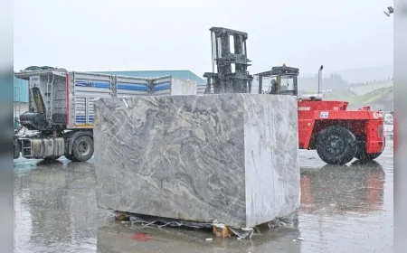 İzmir’de Marble Fuarı hazırlıkları başladı doğal taş devleri dünya vitrinine çıkıyor
