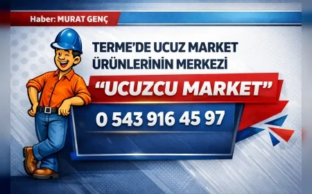 Terme Fenk Mahallesi’nde UCUZCU MARKET Uygun Fiyatlarıyla Bölgesel Cazibe Merkezine Dönüştü