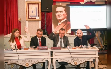 Yunusemre Belediye Başkanı Semih Balaban başkanlığında Nisan meclisinde 46 madde karara bağlandı