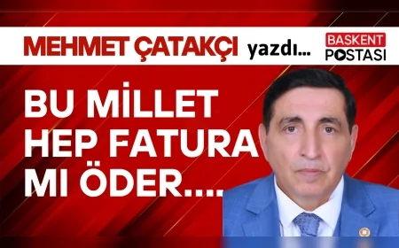 BU MİLLET HEP FATURA MI ÖDER….