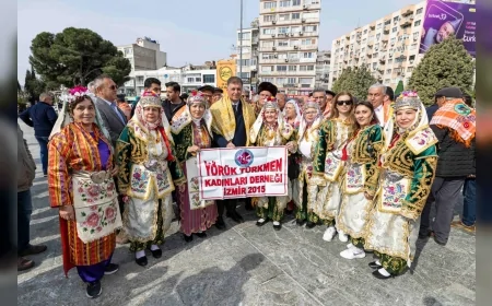 İzmir Büyükşehir Belediye Başkanı Dr. Cemil Tugay: “Mustafa Kemal gibi kararlı olun ve asla eğilmeyin”