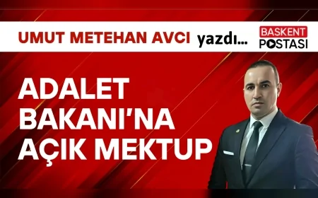 Adalet Bakanı’na Açık Mektup