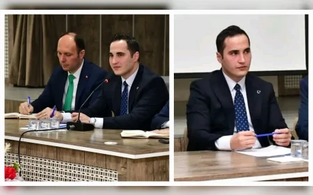 Salıpazarı Kaymakamı Ahmet Faruk Beyazıt Terme'de muhtarlar ve kurum temsilcileriyle mahallelerin ihtiyaçlarını değerlendirdi