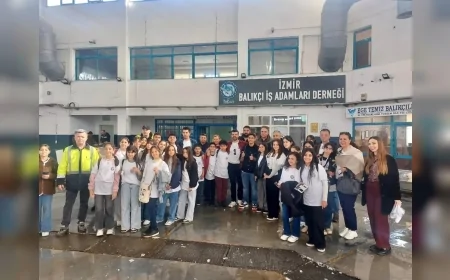 İzmir’de hayata geçirilen proje ile 200 çocuk balıkçılık dünyasını sahada deneyimledi
