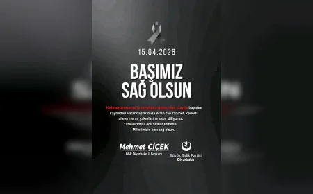 BBP Diyarbakır İl Başkanı Mehmet Çiçek: “Bakanımızın açıklamaları çok önemli” diyerek Kahramanmaraş saldırısına ilişkin başsağlığı mesajı yayımladı