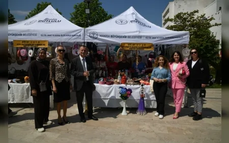 Yunusemre Belediye Başkanı Semih Balaban: “Üreten kadınların yanında olmaya devam edeceğiz”