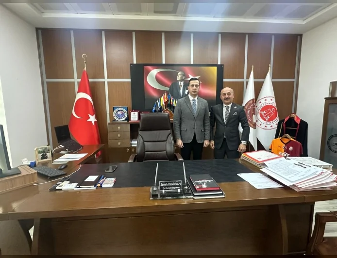 BBP Terme İlçe Başkanı Gürol Özen, Şehit Savcı Mehmet Selim Kiraz’ın Yıl Dönümünde Başsavcı Semih Demirkan’ı Ziyaret Etti