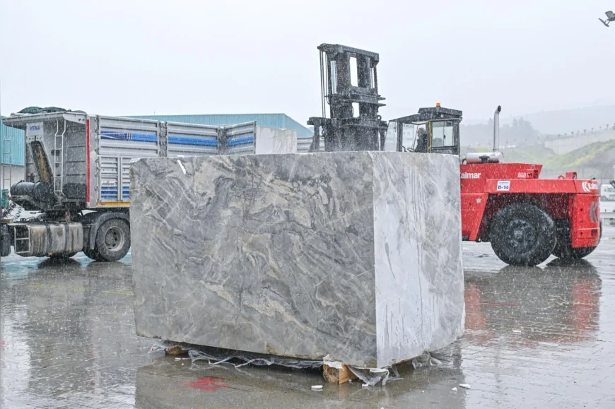 İzmir’de Marble Fuarı hazırlıkları başladı doğal taş devleri dünya vitrinine çıkıyor