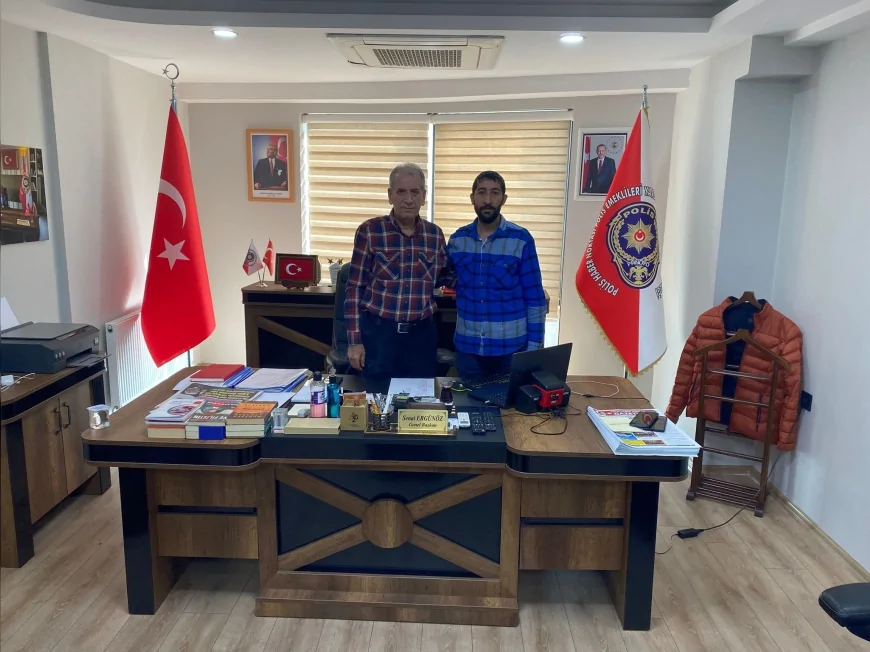 Polis Haber Noktası İmtiyaz Sahibi Senai Ergünöz: “Devlete sadakat şerefimiz oldu”