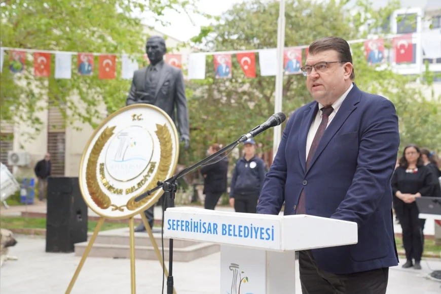 Seferihisar Belediye Başkanı İsmail Yetişkin: “Atatürk’ün gelişi yalnızca bir ziyaret değil bir iz bırakmaktı”