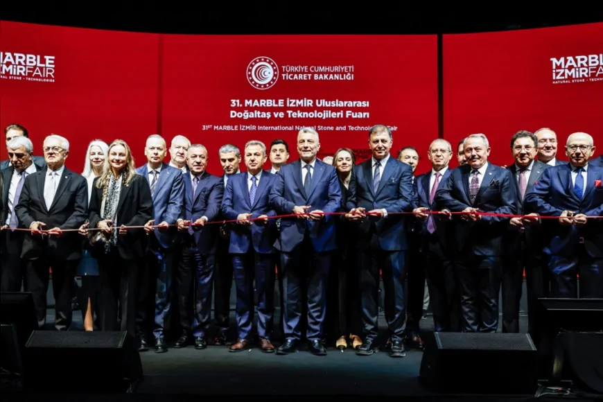 İzmir’de Marble Fuarı 31. Kez Kapılarını Açtı Doğal Taş Sektörü Küresel Buluşmada Bir Araya Geldi