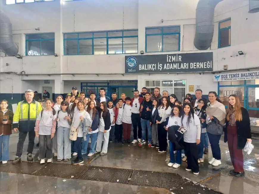 İzmir’de hayata geçirilen proje ile 200 çocuk balıkçılık dünyasını sahada deneyimledi