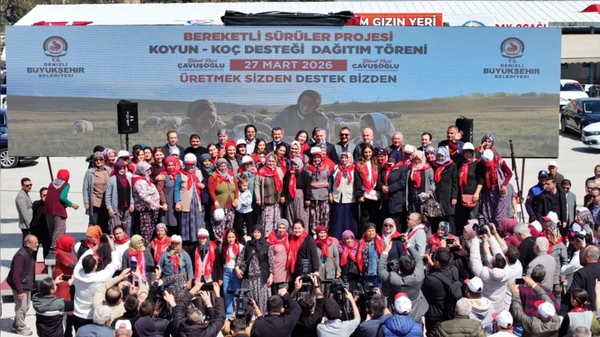 2026 yılı içerisinde toplam 309 üreticiye 1198 damızlık küçükbaş hayvan desteği sağlandı.