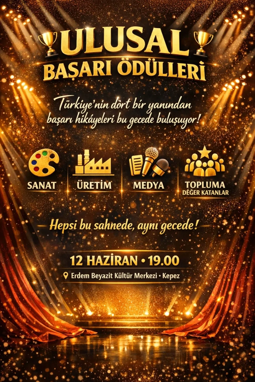 Yeşilçam Medya tarafından bu yıl 31’incisi düzenlenecek olan Ulusal Başarı Ödülleri Sahiplerini  Bekliyor