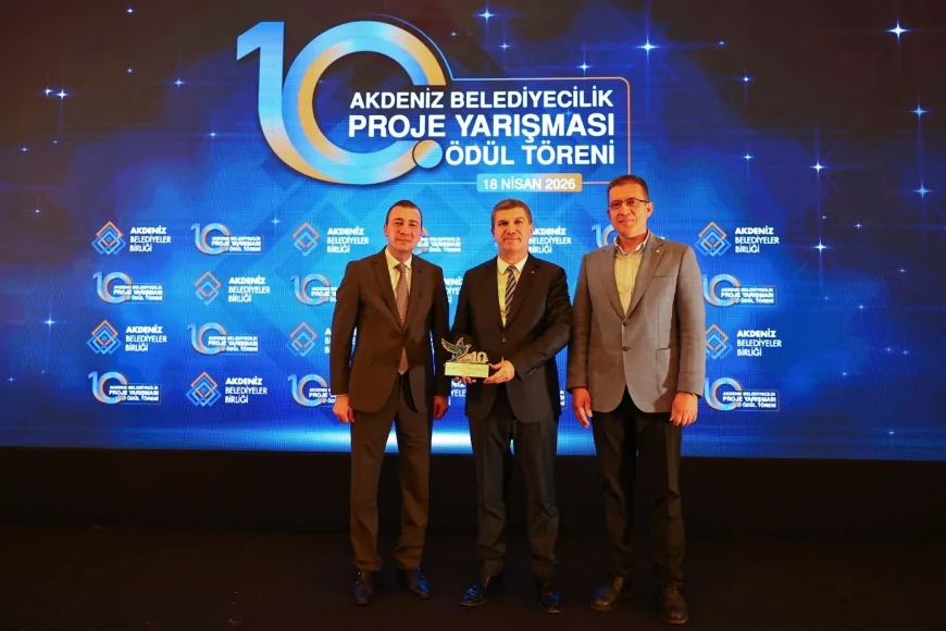 Burdur Belediyesi’ne anlamlı ödül