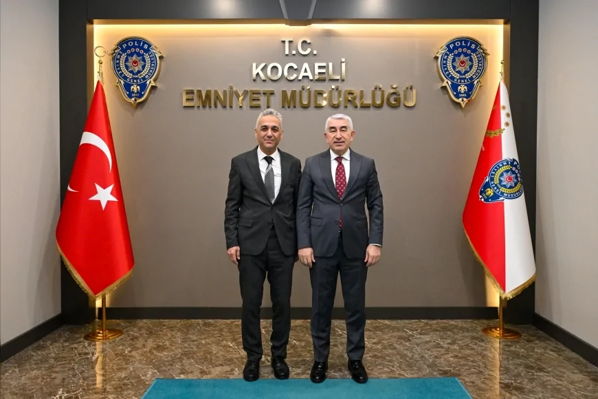 AL-KON ve HEKİMSEN Genel Başkanı Uzm. Dr. Adil Kurban Kocaeli İl Emniyet Müdürü Faruk Karaduman ile Şiddetle Mücadeleyi Görüştü