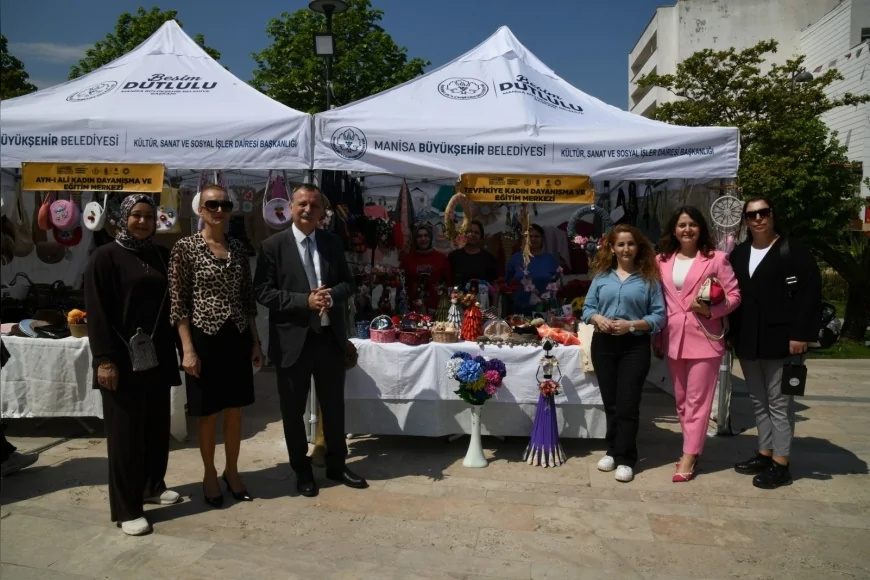 Yunusemre Belediye Başkanı Semih Balaban: “Üreten kadınların yanında olmaya devam edeceğiz”
