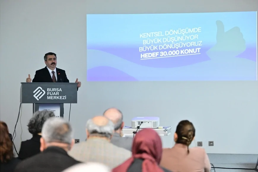 Yıldırım Belediye Başkanı Oktay Yılmaz: “Kentsel dönüşümde hedefimiz 30 bin konut üretmek”