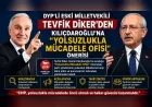 DYP’li Emekli Milletvekili Tevfik Diker’den Kemal Kılıçdaroğlu’na “Yolsuzlukla Mücadele Ofisi” önerisi