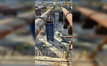 İzmir’de Halkapınar Yeraltı Araç Depolama Tesisi yüzde 62 seviyesine ulaştı