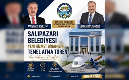 Başkan Rafaettin Karaca yeni belediye hizmet binası için temel atma törenini duyurdu