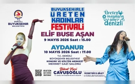 Büyükşehirle Üreten Kadınlar Festivali”, 8-10 Mayıs tarihleri arasında Kongre ve Kültür Merkezi’nde gerçekleştirilecek