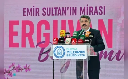 Yıldırım Belediye Başkanı Oktay Yılmaz: “Erguvan Bayramı Bursa’nın manevi kimliğini yaşatan kadim bir mirastır”