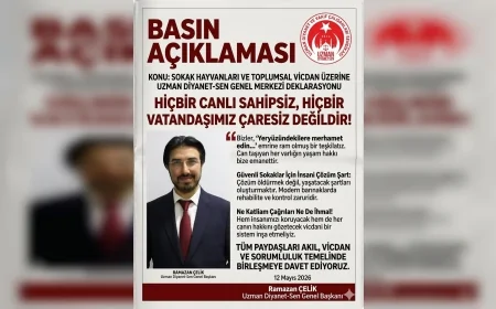 Uzman Diyanet-Sen Genel Başkanı Ramazan Çelik: “Hiçbir Canlı Sahipsiz, Hiçbir Vatandaşımız Çaresiz Değildir”