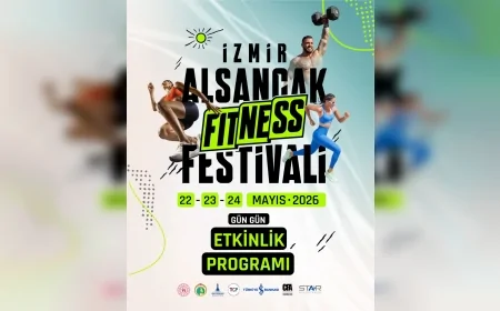 İzmir Kültürpark’ta düzenlenecek Alsancak Fitness Festival spor ve sağlıklı yaşam tutkunlarını buluşturacak.