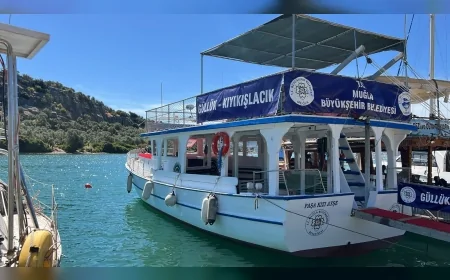 Muğla Büyükşehir Belediyesi Yaz Sezonunda Deniz Ulaşımı Seferlerini Yeniden Başlattı..