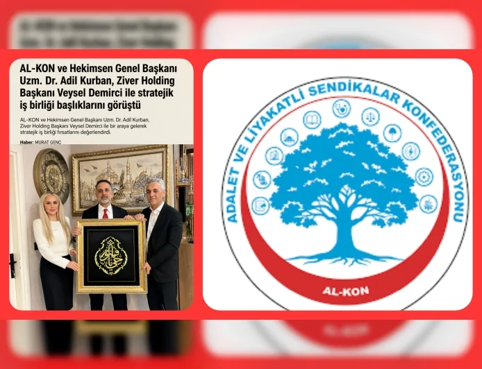 AL-KON ve Hekimsen Genel Başkanı Uzm. Dr. Adil Kurban, Ziver Holding Başkanı Veysel Demirci ile stratejik iş birliği başlıklarını görüştü