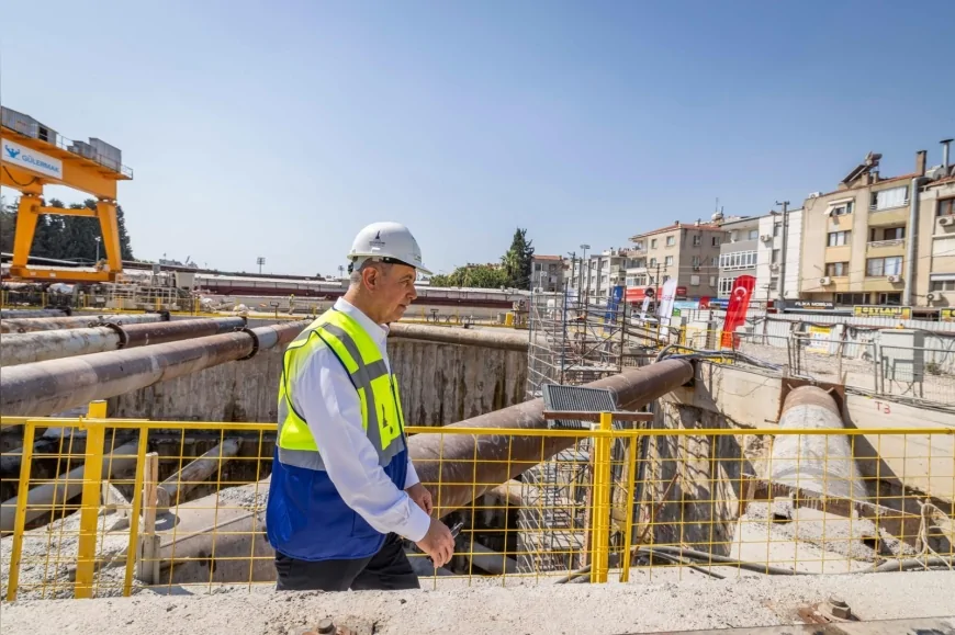İzmir Büyükşehir Belediyesi Raylı Sistemler Dairesi Başkanı Alpaslan Kara: “Buca Metrosu’nda en zorlu aşamaları geride bıraktık”