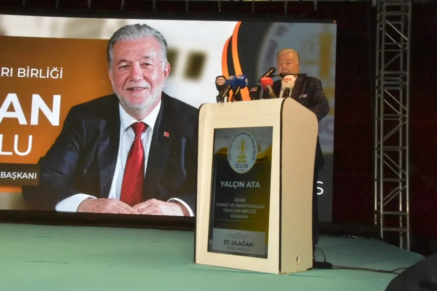 İESOB Başkanı Yalçın Ata: “Sadece oy değil yol arkadaşlığı istiyoruz”