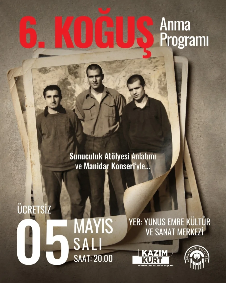 Deniz Gezmiş, Yusuf Aslan ve Hüseyin İnan için anma programı düzenlenecek.