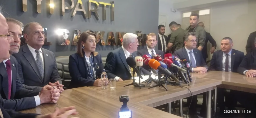 İYİ Parti Genel Başkanı Müsavat Dervişoğlu Türkiye’nin gerçek gündeminin ekonomi, adalet ve geçim krizi olduğunu söyledi.