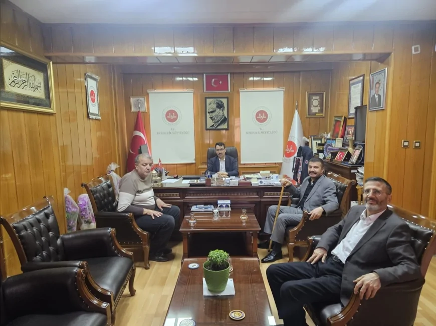 Nizam-i Cedid Ocakları Antalya İl Başkanı Abdulaziz Ayata’dan Burdur Müftülüğüne Ziyaret