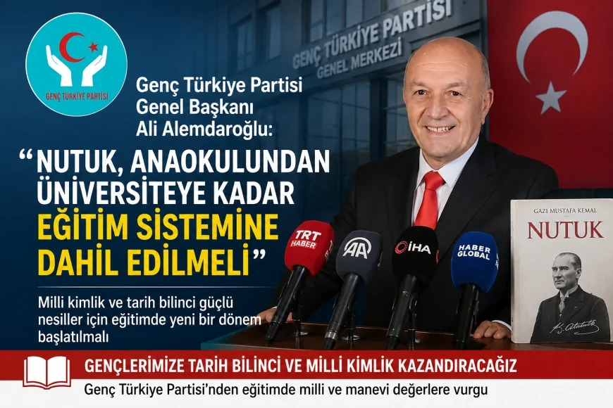 “Nutuk, Anaokulundan Üniversiteye Kadar Ders Kitabı Olarak Okutulmalı”